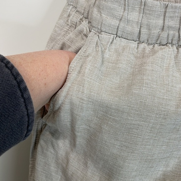 Abercrombie & Fitch Men’s Linen Blend Leisure Relaxed Fit Pants Grey XL *As Is* - Picture 5 of 14